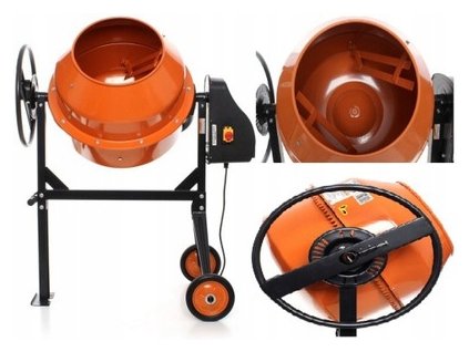 Miešačka - BETÓNOVÝ MIEŠAČ VEĽKÁ LITINA ŽELEZNÝ MIEŠAČ KVALITY_0