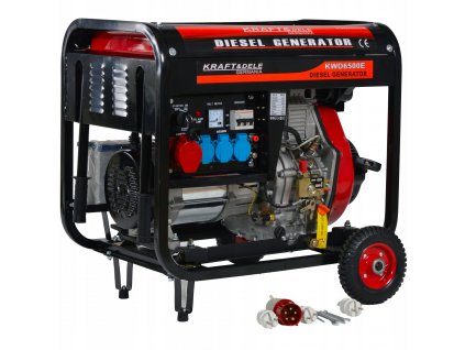 SADA GENERÁTORA 6500 W GENERÁTOR 8,5 km DIESEL_0