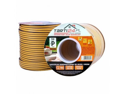 Pásky samolepiace pre Windows P TYP HNEDÉ 100m_0