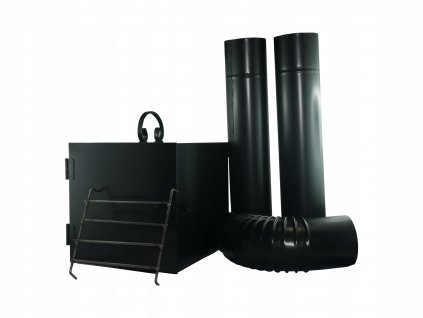 Udiareň - Pec na fajčenie koleno 2 x potrubia FI 100_0