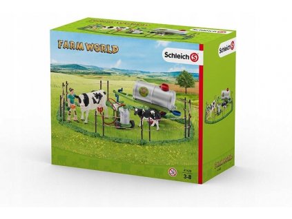 SCHLEICH Farma 41428 krava na pastvine_0