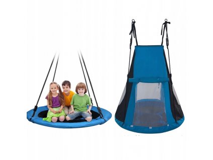 Hojdačka pre deti - Hojdačka + STAN Čapí hnízdo 110 cm až 150 kg_0