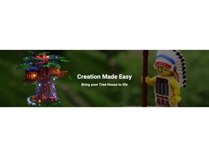 LED svetlá pre LEGO Tree House 21318_0