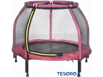 Tramplolína  - 48 palcová detská trampolína so sieťkou_0