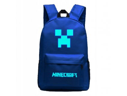 Školská taška, batoh - Minecraft batoh škola svieti tmy_0