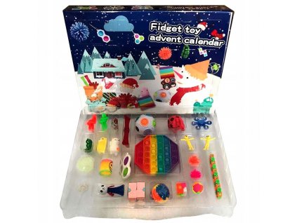 Adventný kalendár - Adventný kalendár Antistresový Toy Set_0