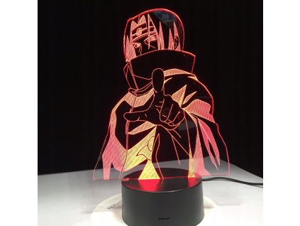 Nočná lampa 3D Naruto Sasuke Itachi Shippuuden_0