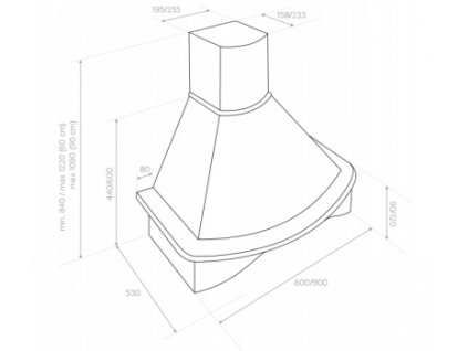 BERG HOOD ANTIKA 90 CM retro_0