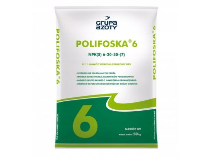 Polifoska 6 50kg viaczložkový PHOSPHORUS POTASSIUM NPK_0