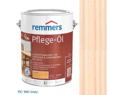 Farba na -  Terasový olej PFLEGE-OL REMMERS 2,5 L BIELY_0