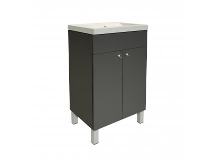 Skrinky s Umývadlom GRAFIT 60 cm IGA, Stoji do 24 hodín_2