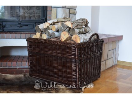 krb na drevo prútený kôš 65x50x40 veľká hnedá_0