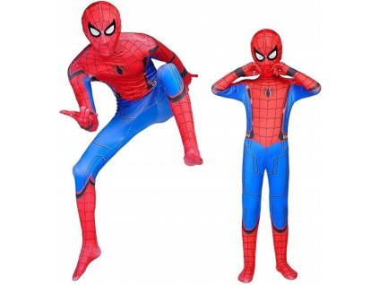 Stroj przebranie kostium SPIDERMAN pajak Rozmiar 160 cm Q51