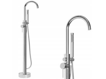 Vaňová batéria - Vaňový faucet voľne stojaci SPREJ Silla CHROME_0
