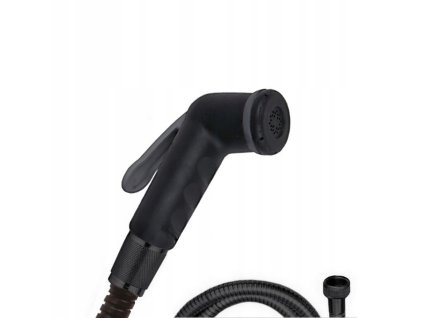 Čierna matná bidetová rukoväť a hadica SPA-11_BL IntimSpa_0