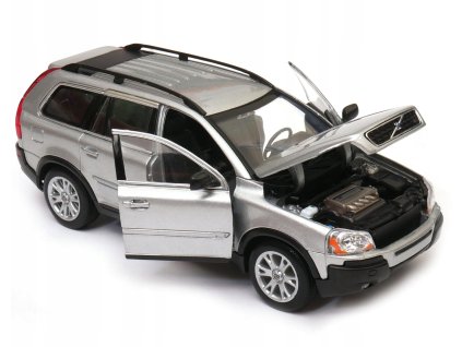 Model Welly Volvo XC90 v mierke 1:24 strieborný_3