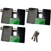 KABRO 3 PADLOCKS C3-17MM ZA 1 KĽÚČ PROTI BURGLARY_0