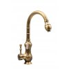 Retro starozlatý kuchynský faucet KONTROLA_7