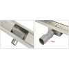 Lineárny sprchový odtok CHOICE LOW SIPHON 80cm_6