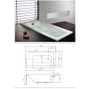 BATHTUB RECTANGULAR PMD WAIST 100x70 SIPHON AUTO LEGS_2