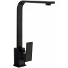 KUCHYNSKÝ faucet DLHÝ ČIERNY Drezový kohútik_0