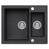 MODERNO SINK GRANITE ANNIE 80 BLACK MET POP-UP_1