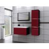 Kúpeľňa červená lesk, moderné,+ umývadlo_1