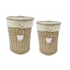 Sada 2 prútených košov na bielizeň + 3 koše_12