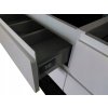 ATO KABINET MDF BIELA LAKOVANÁ ,DVOJITÉ UMÝVADLO 160_2