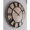 Nástenné hodiny san remo wood silent trendy loft 50 cm