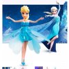 Lietajúca Elza víla bábika Elsa Frozen Land of Ice