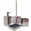 KÚPEĽŇOVÁ SADA na WC WC 4 prvky STRIEBORNÁ_2