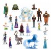 Súprava 20 postavičiek Anna, Elsa,Olaf, Sven... FROZEN VYPR