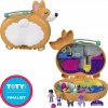Polly Pocket Dog Corgi GTN13 Veľký set Mattel VYPR