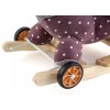 Hojdací koník Happy Hippo horse rocker FIALOVÝ VYPR