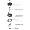 WC sedadlo MKW Cersanit duroplast BIELA