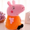 Maskot prasiatka Peppa Pig MAMA 27 cm PLYŠOVÝ
