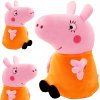 Maskot prasiatka Peppa Pig MAMA 27 cm PLYŠOVÝ VYPR