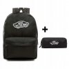 Školská taška - batoh Vans s peračníkom Vans ČIERNY