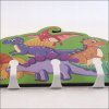 Nástenný vešiak na detské oblečenie DINOSAURS 37x22 cm VYPR