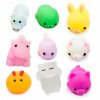 Sada hračiek s prekvapením Squishy Squishies Mochi 9 ks