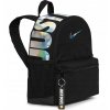 Školská taška - batoh Nike Brasilia JDI malý ČIERNO-STRIEBORNÝ VYPR