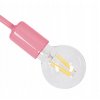 Lampa/stropný luster pre deti 5xE27 PINK