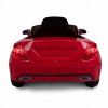 Elektrické autíčko pre deti MP3 LED 3 motory ČERVENÉ