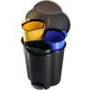 Odpadkový kôš Curver 40 l plastový 3 nádoby ŠEDÝ VYPR