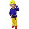 Detský kostým Požiarnik Sam 110 cm+prilba