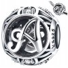 Strieborný korálkový prívesok ZeSilver S925 písmeno A VYPR