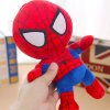 Maskot Spiderman 27 cm plyšový MODRO-ČERVENÝ VYPR