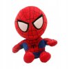 Maskot Spiderman 27 cm plyšový MODRO-ČERVENÝ VYPR