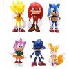Sada figúrok Super Sonic cca 6 cm 6 ks